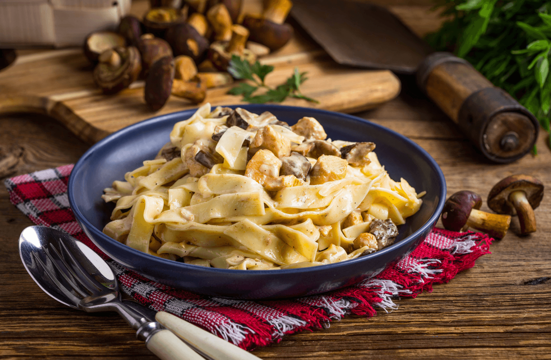 Tagliatelles au Poulet