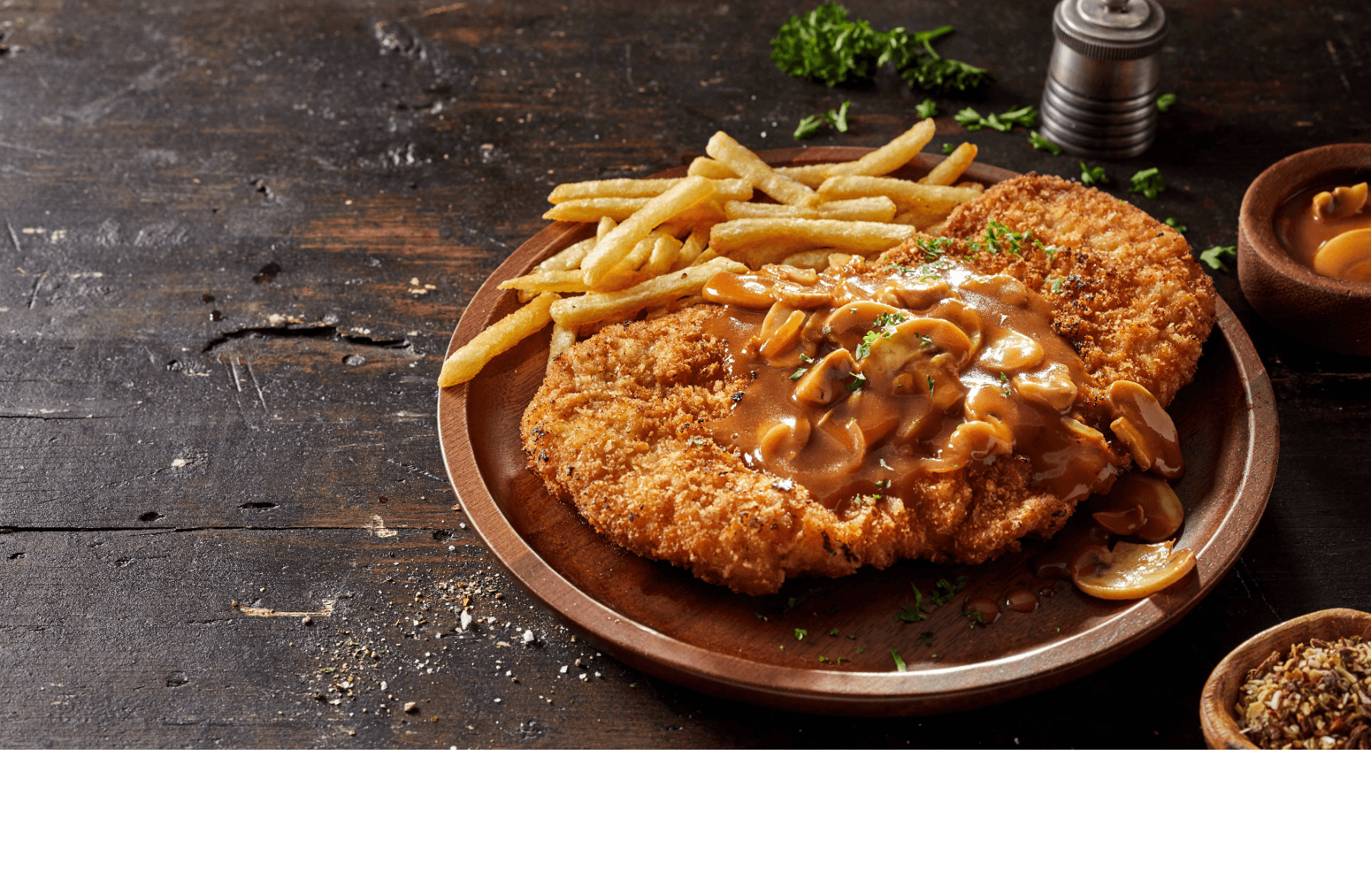 Plat Escalope panée