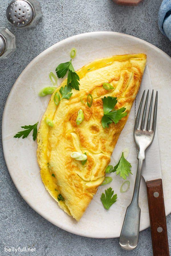 Omelette fromage