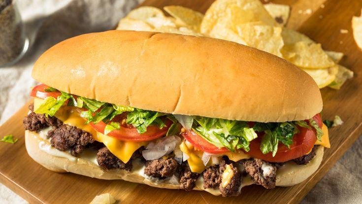 Sandwich viande hachée