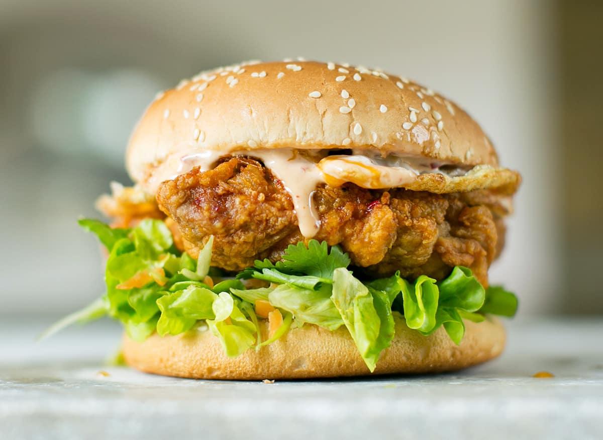 Chicken Mozza Burger