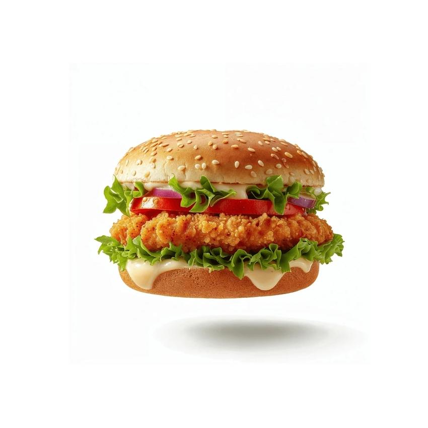 Spicy Crispy Chicken Burger