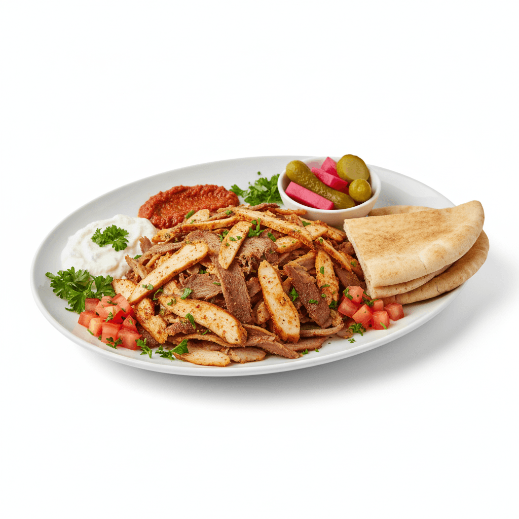 Plat Shawarma