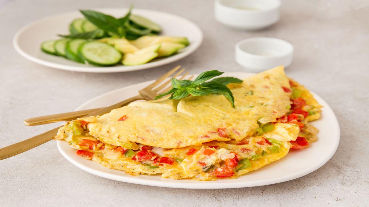 Omelette aux 3 Fromages
