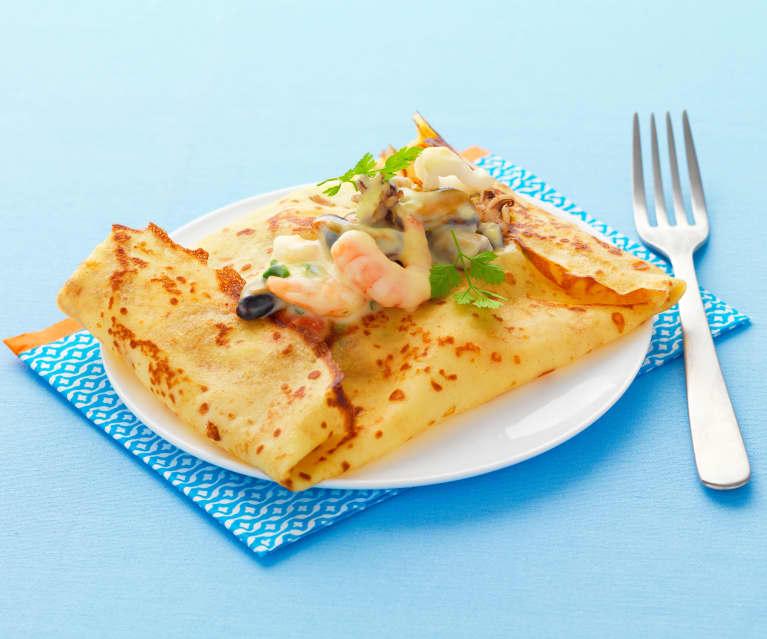 Crêpe aux Fruits de Mer