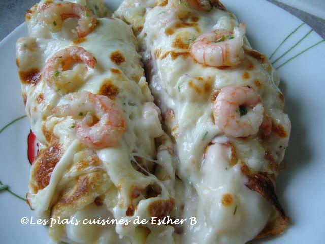 Crêpe aux Crevettes
