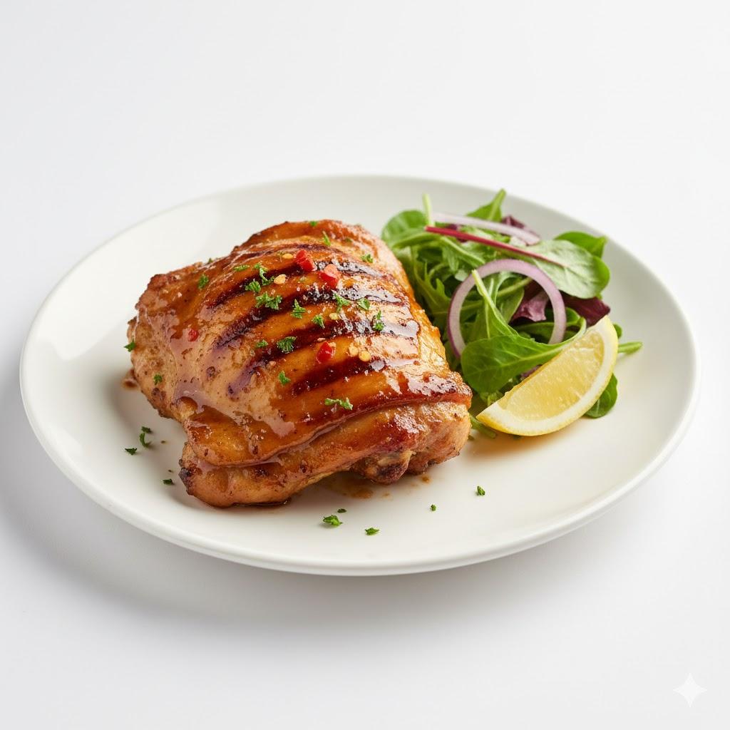 Cuisse de poulet marinée