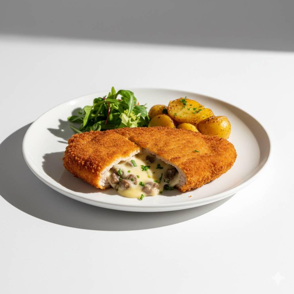 Escalope hachée fourrée