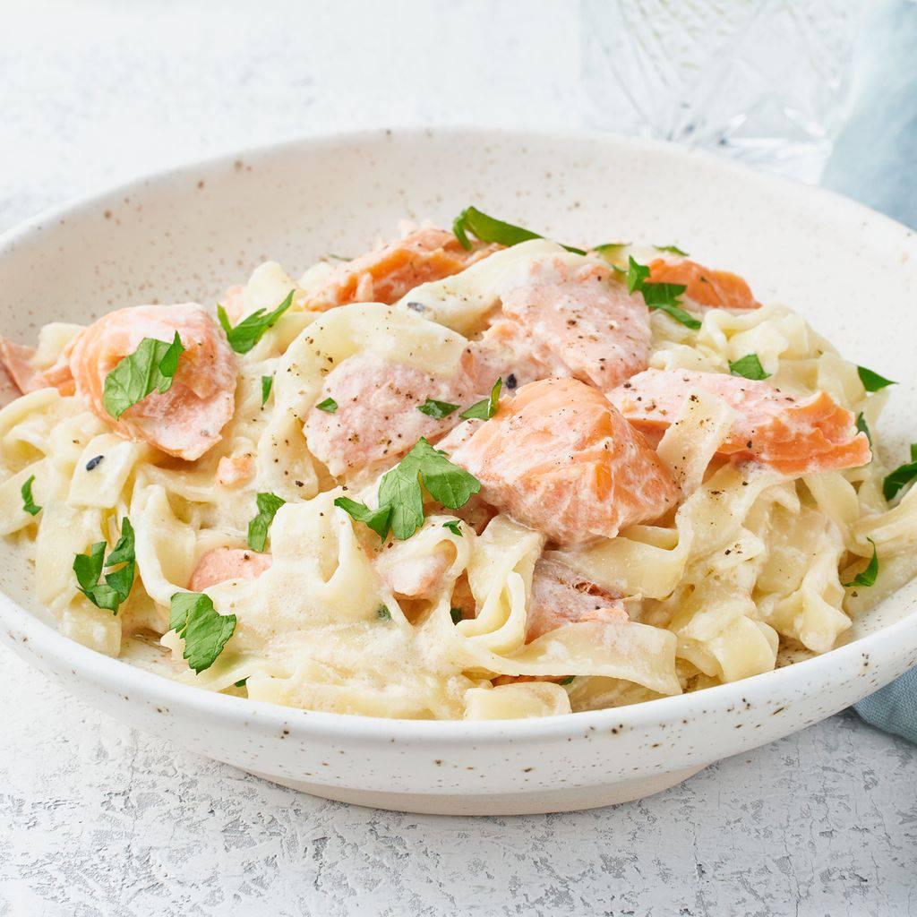 Salmon Tagliatelle