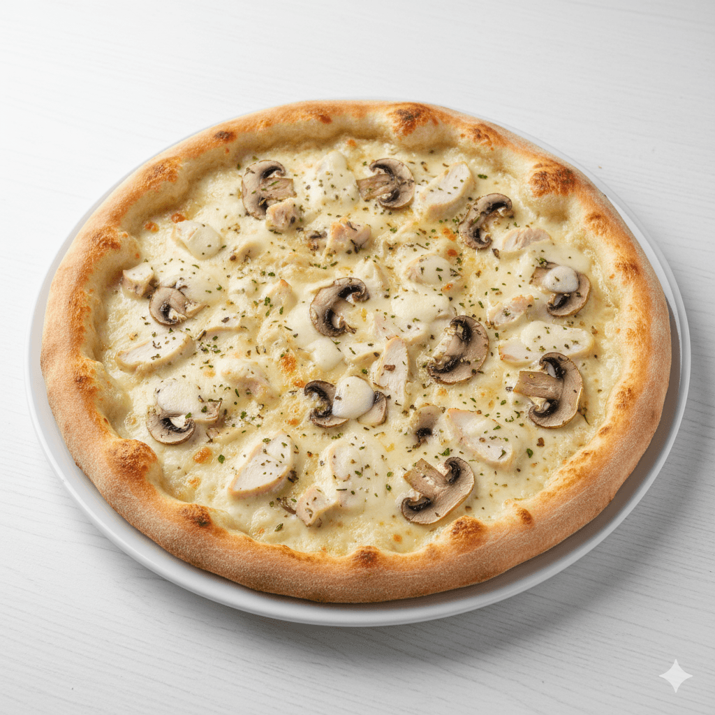 Pizza Poulet Blanche