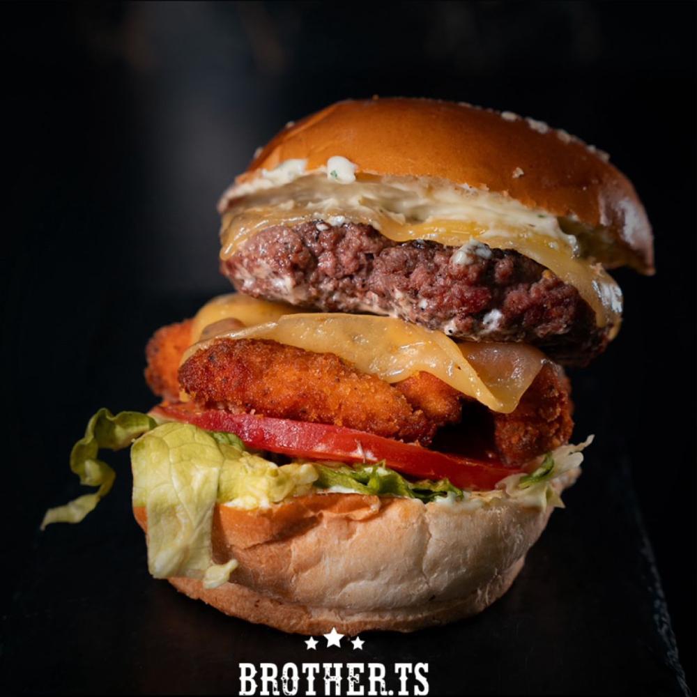 Burger Poulet et Viande