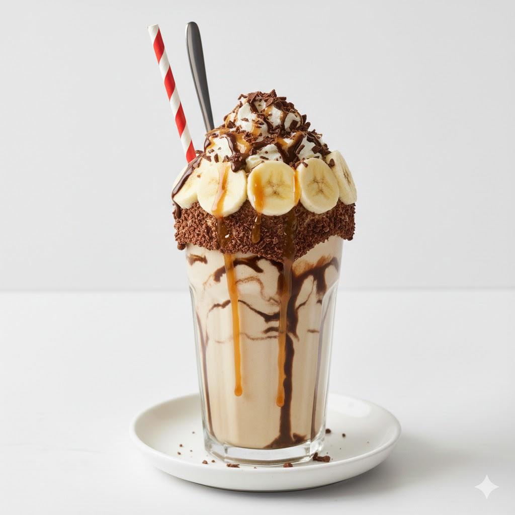 Chocolate Banana Milkshake