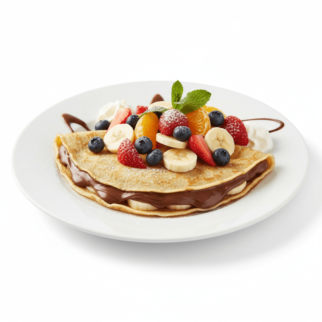 Crêpe Nutella et Fruits