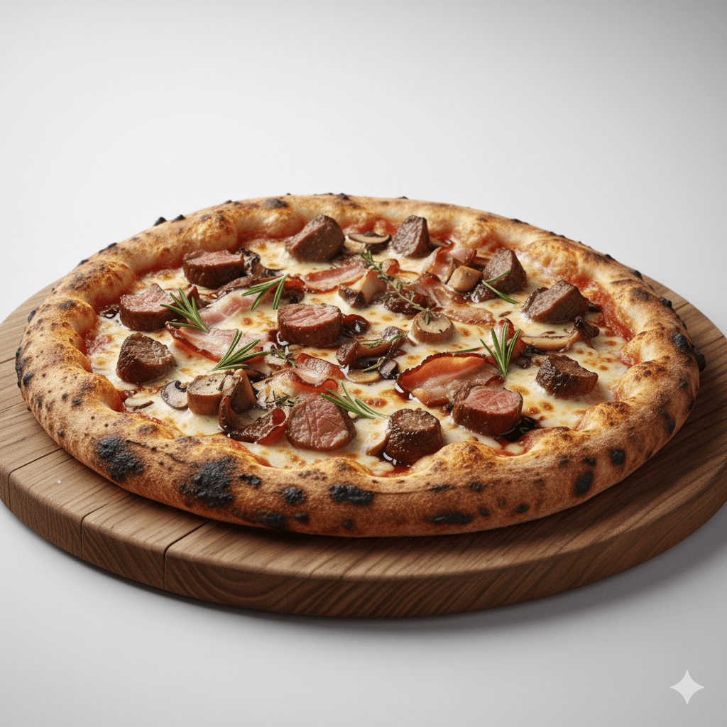 Pizza Viande Fumée M