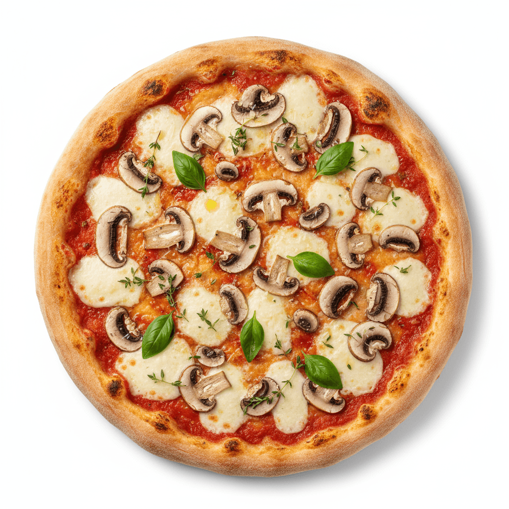 Pizza Mushroom (Aux champignons) Méga
