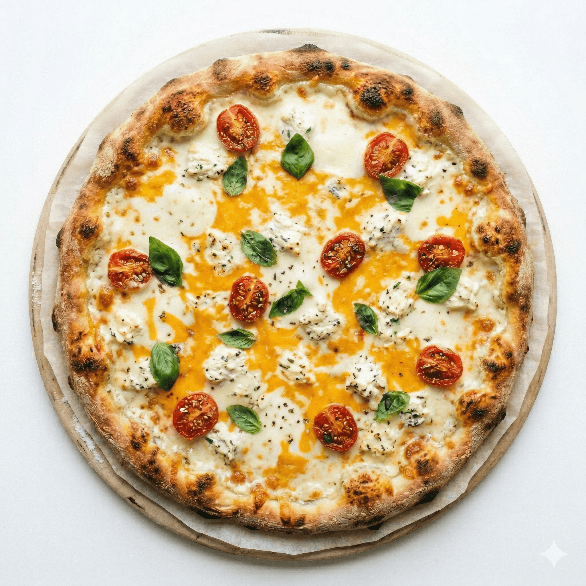 Pizza The creamy one (Boursin) Simple