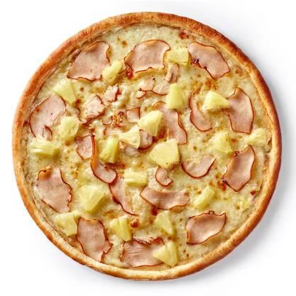 Pizza poulet fumé