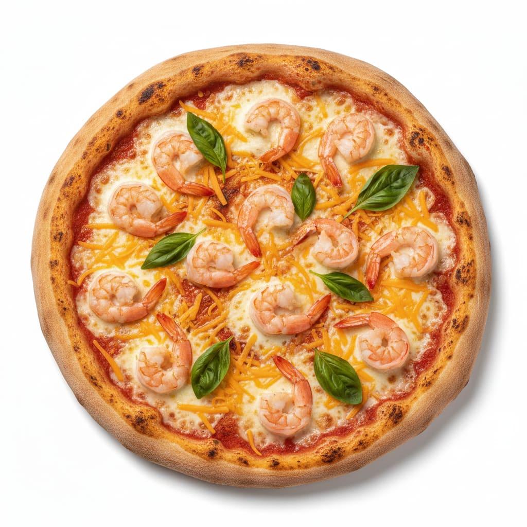Pizza crevette
