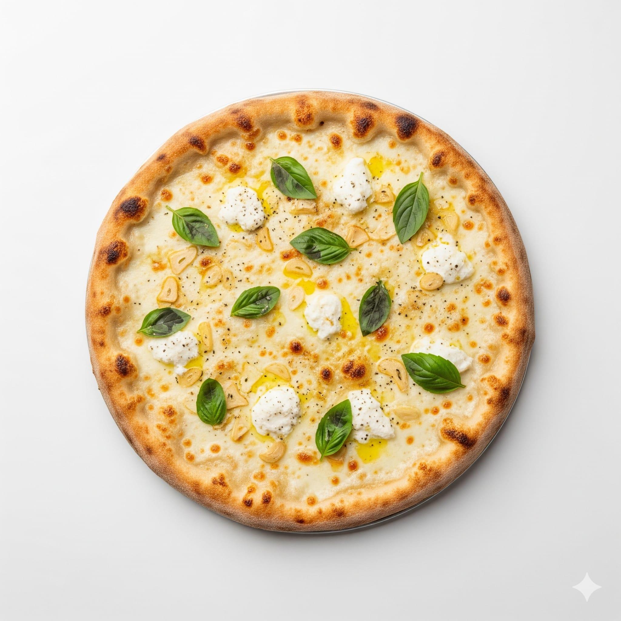 Pizza crème fraîche