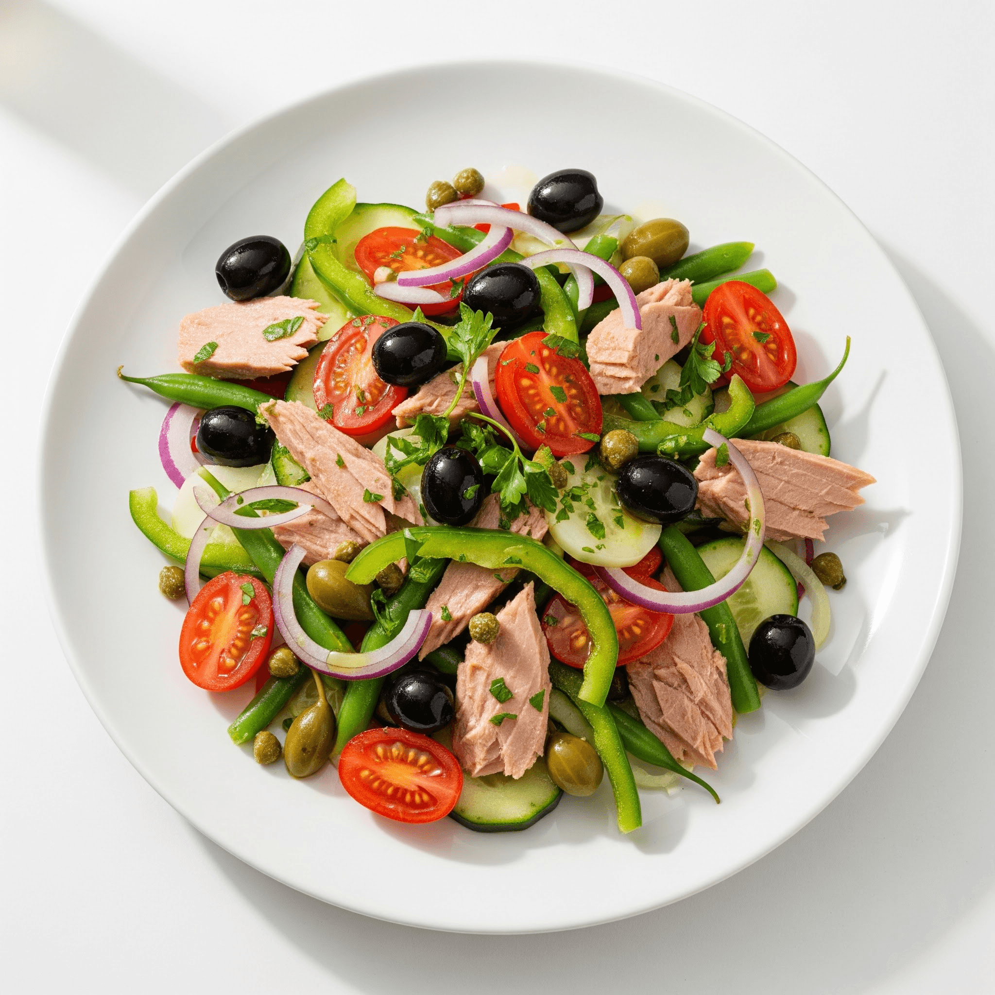 Salade thon à la catalane