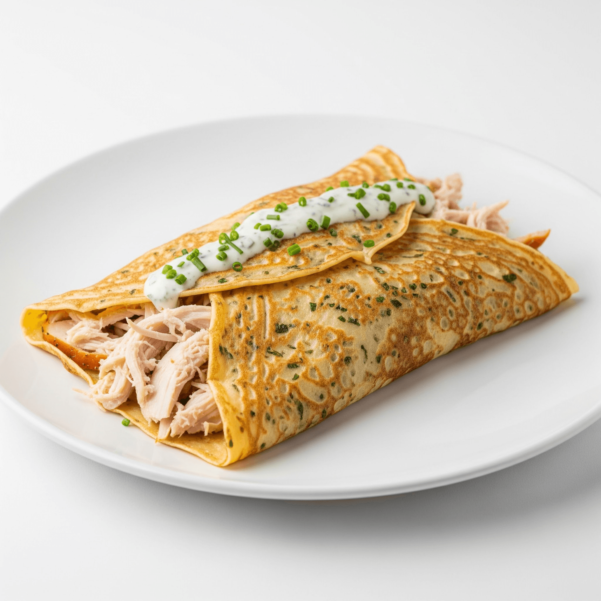 Crêpe salée Poulet fumé