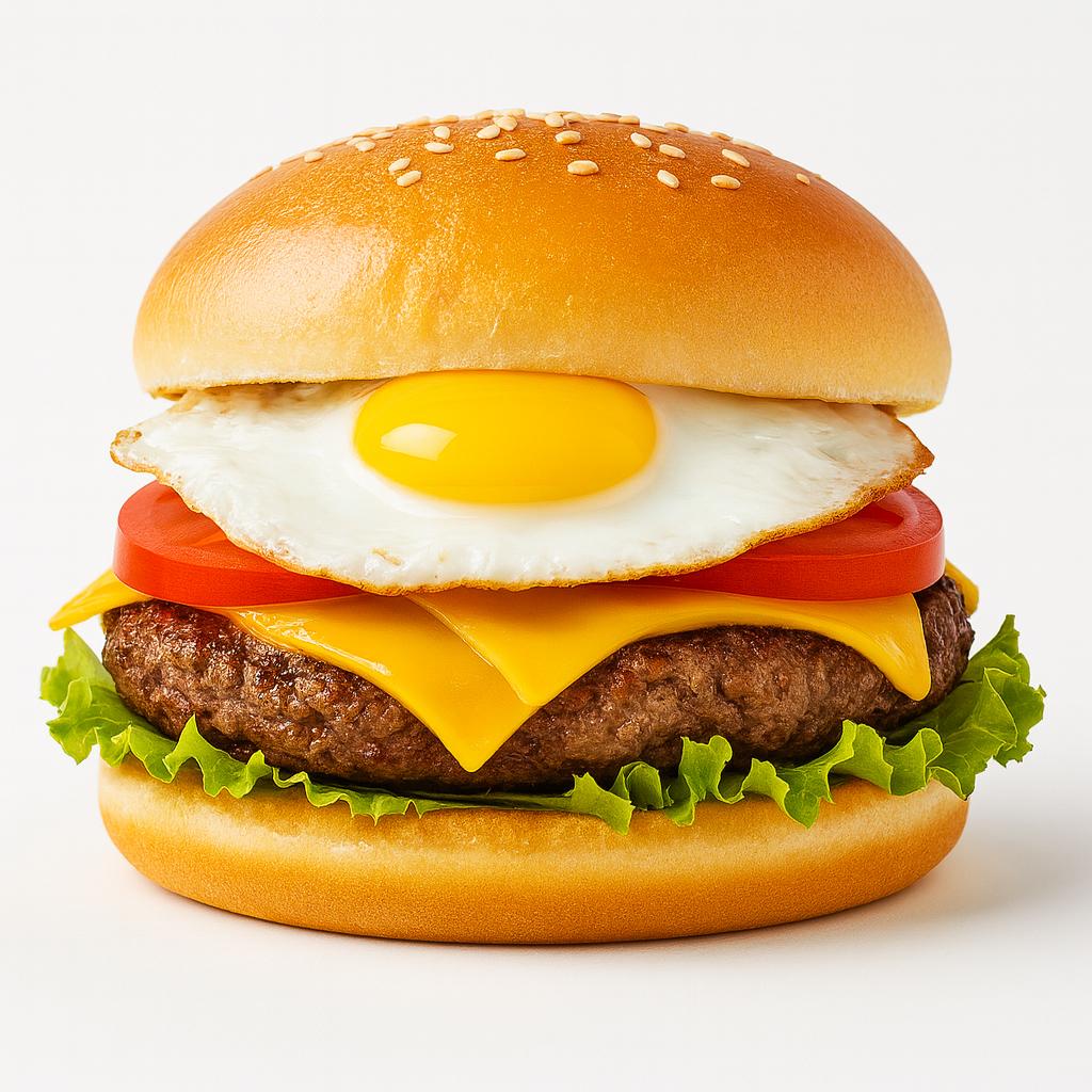 Burger Egg