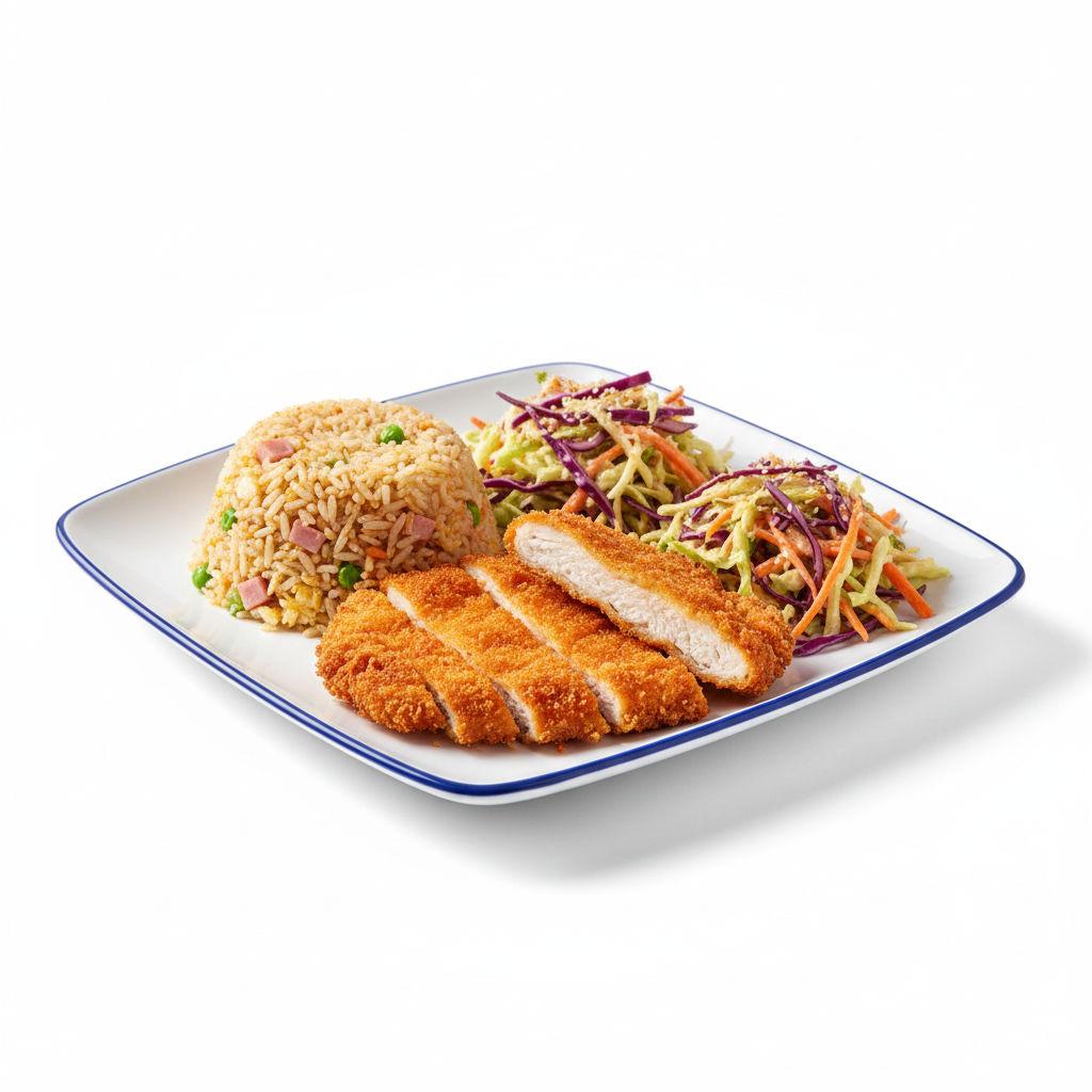 Plat Escalope de Poulet Pané