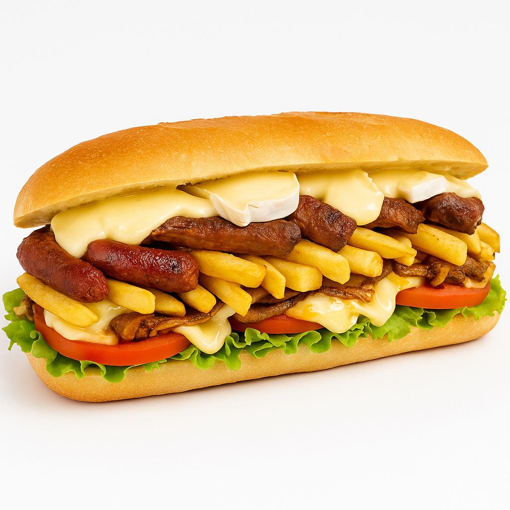 Sandwich Merguez En Sauce