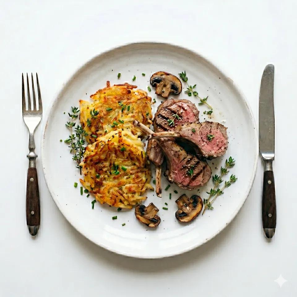 Plat Côtelettes Grillées