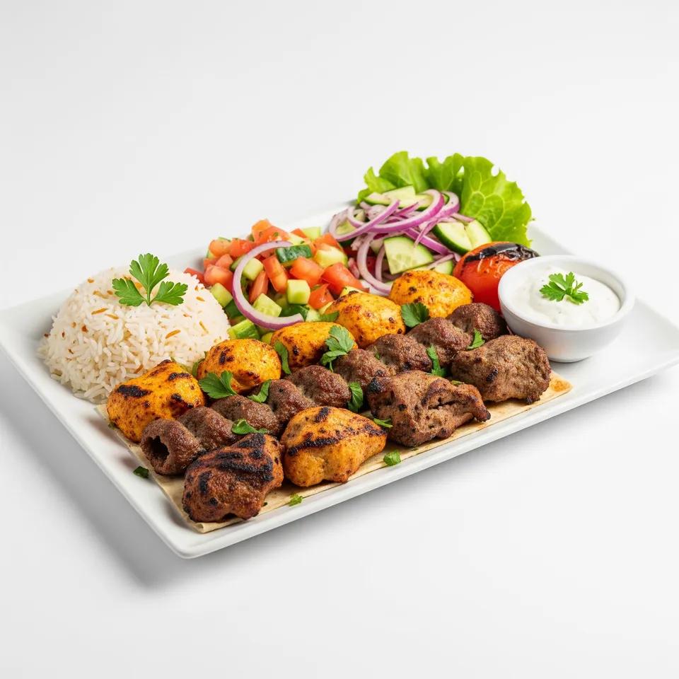 Plat Brochettes Royales Mixtes