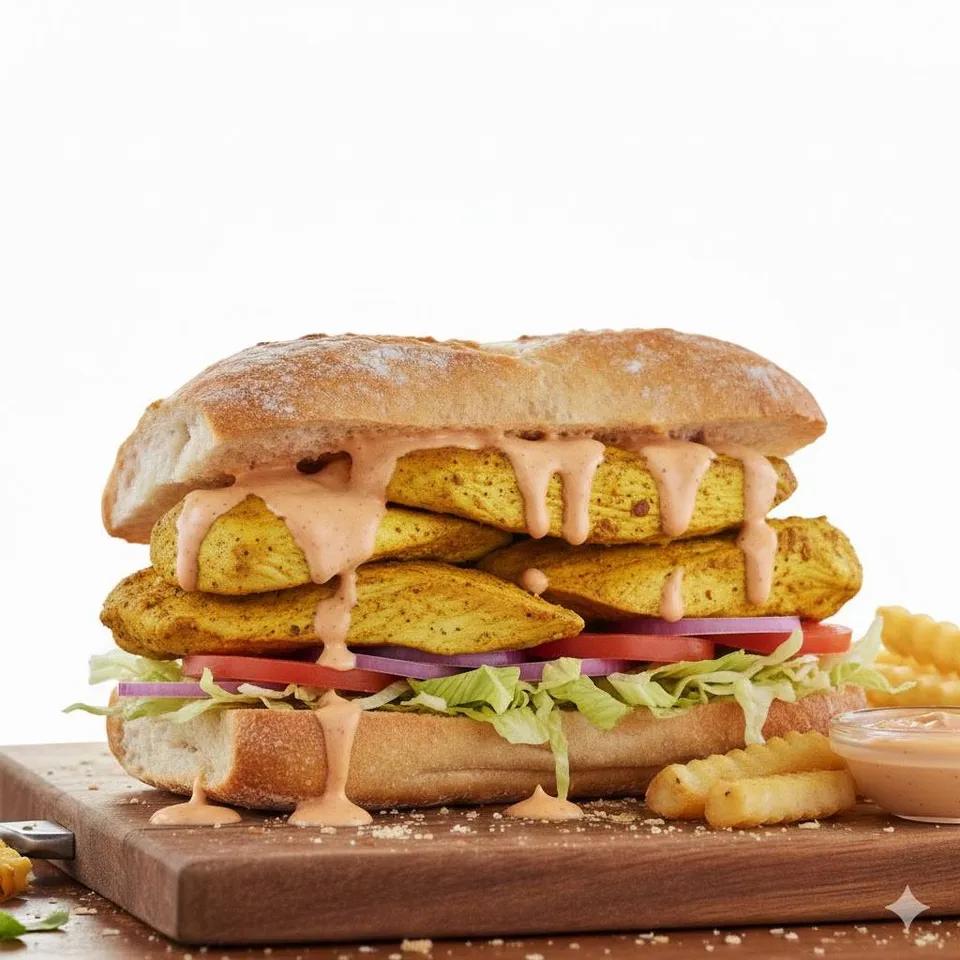 Sandwich Mariné Curry