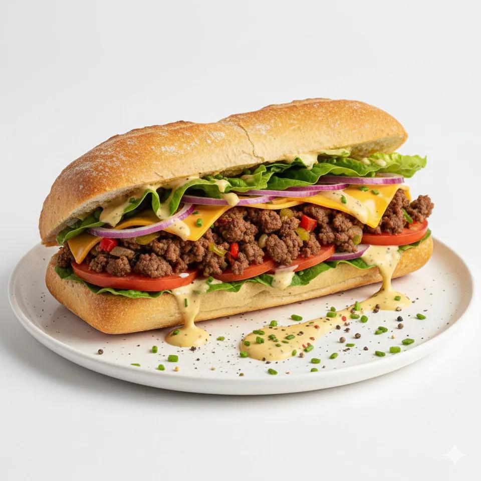Sandwich Viande Hachée