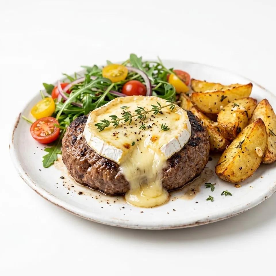 Plat Steak Haché Au Camembert