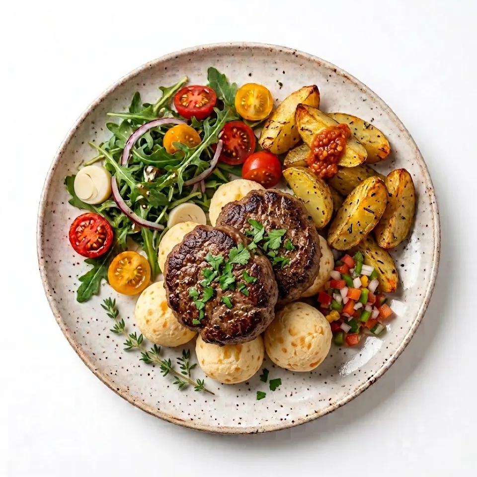 Plat Steak Hachée A La Brésilienne