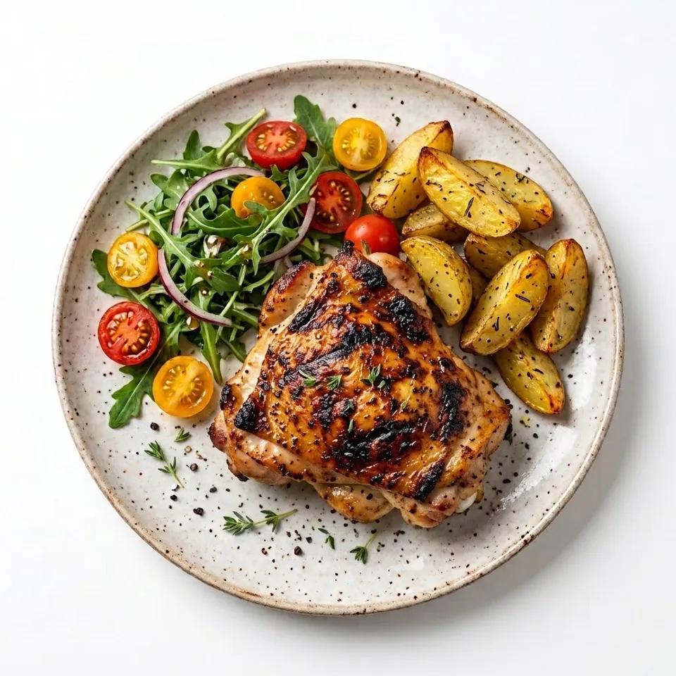 Plat Cuisse De Poulet Marinée