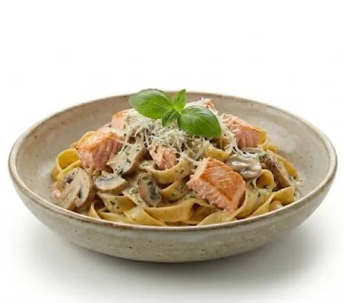 Plat Tagliatelles Poulet Aux Champignons