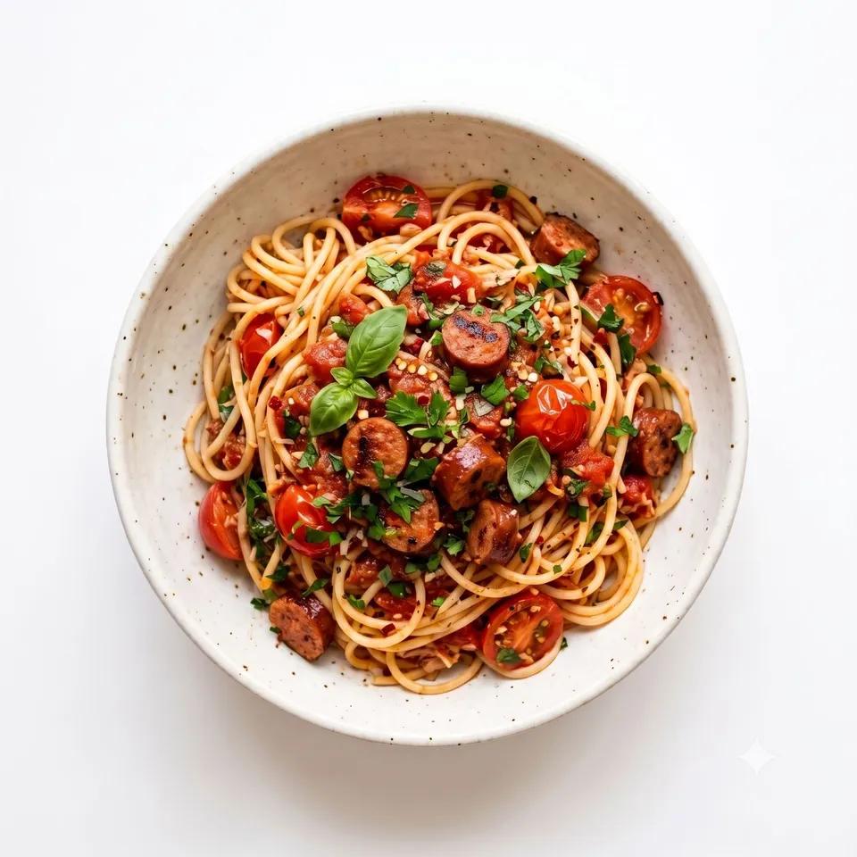 Plat Spaghetti Bolognaise