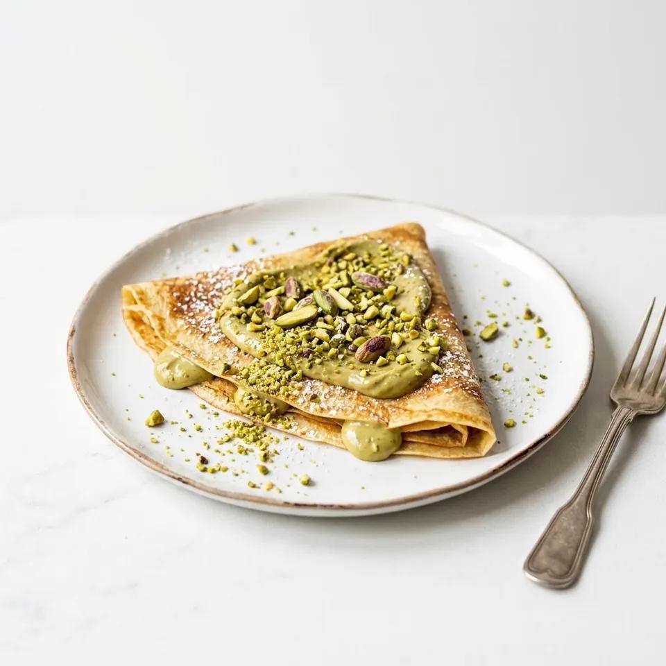 Crêpe Pistache